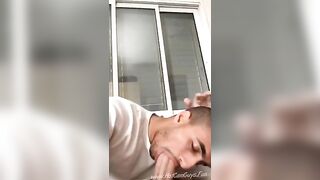 Hot Cumslut Sucking Huge Thick Cock