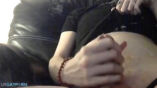 big cock femboy jerks and cums 22