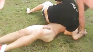 Tirando A Roupa Do Loirinho A Forca