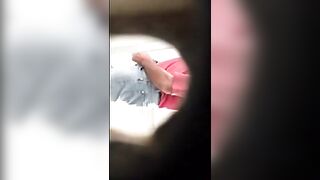 Str8 Spy Daddy In Public Toilet Ll