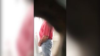 Str8 Spy Daddy In Public Toilet Ll