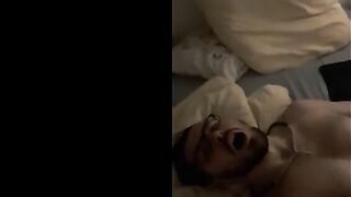 serbian boy plays with his black dildo2