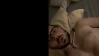 serbian boy plays with his black dildo2