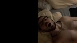 serbian boy plays with his black dildo2