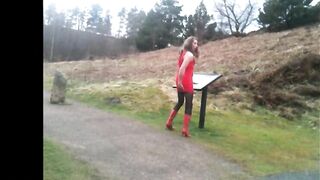 tranny undressing in public3