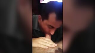 Arab Slave Swallows Verbal White Master Cum
