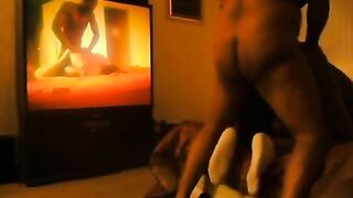 Big Black Dad Fucks Step Son's Friend