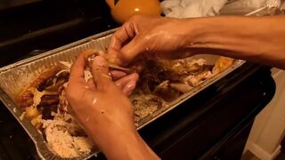 Cooking with Ash Steele - Making Turkey Tacos from a whole Turkey