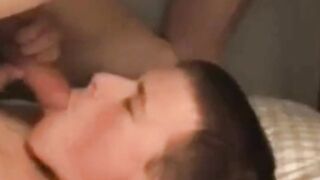 self sucking twink cums on his face5
