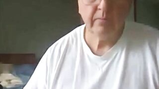 old man jerking his big dick7