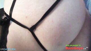 sissy crossdresser takes twelve inches4