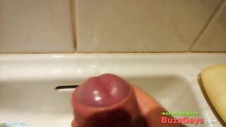 four uncut foreskin cumshots compilation5