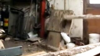 grandpa in a sawmill