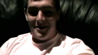 naughty dick rider grabs his giant tool and masturbates