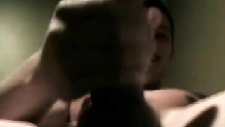naughty dick rider grabs his giant tool and masturbates