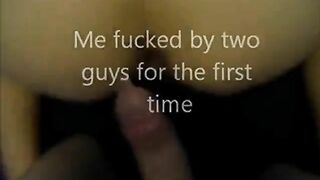 two guys fuck me and cum on me7