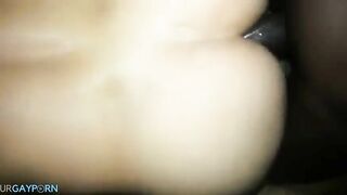 black man and his big dick tearing my butt