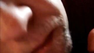 begging to swallow cum swallows huge thick load