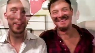 twink analrammed hard after sucking cock in classic video