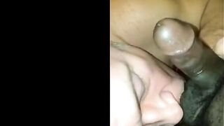 mwm gives 1 bj to black cock and swallows 2 thick loads2