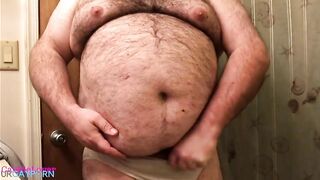 canklelover belly breast and clitty stroking7