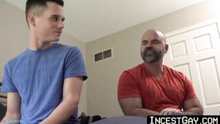 unusual adolescent buttcentric penetrated sans protection by hung inked stepdad
