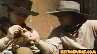 gay cowpokes having a bash with heaps of cocksucking fun