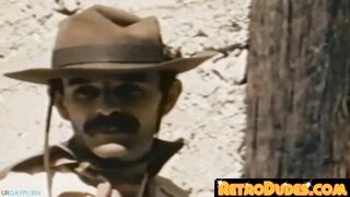 gay cowpokes having a bash with heaps of cocksucking fun