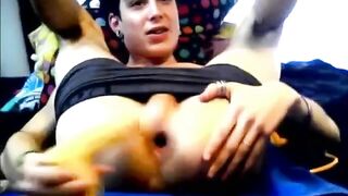 straight twink experimenting on webcam with dildo3