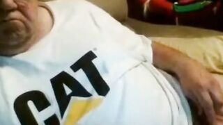 old man jerking in chat4