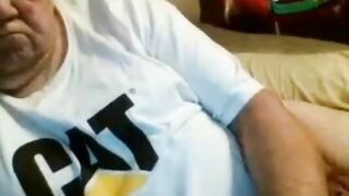 old man jerking in chat4