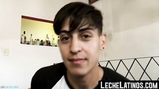 tiny latino twink slowly develops homosexual tendencies while tasting cock