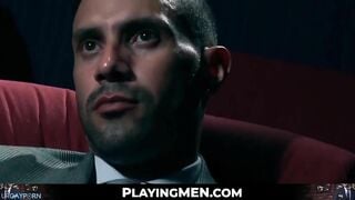 classy hunks fucked sexy jock darius ferdynand in 3way