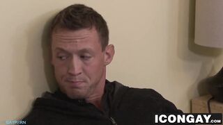 troy accola is sad but pierces big cock is there to fix him
