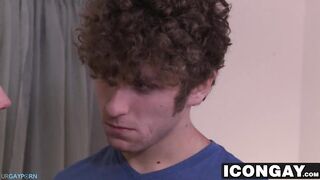 sexy ass dude getting his ass railed big time by fit guy