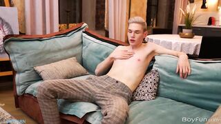 boyfun solo light haired haired german friedman poked stiff