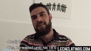twinks enjoy having their beardsporting partner penetrate them raw