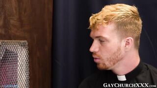sinful twink bareback drilled by priest in confession booth 2