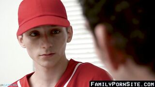 twink partakes in every last trace of stepdaddys large crude cock