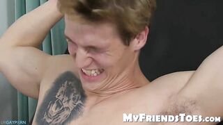 young jock jonathan restrained and tickled roughly