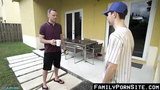 no gay sex between step father and horny youthful twink