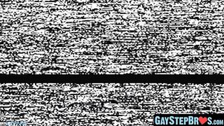 18yo gay partakes in the inclination goodness his stepbros dick inside him