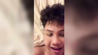 Indonesian boyfriend hot date fucks at hotel