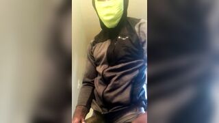 (THUG MODE) Masked up BBC masturbation COMPILATION