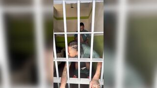 Real Cellmates Fuck in Jail