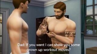 Bad Dad Fucks His Son (Cartoon Gay)