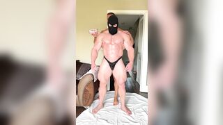 bodybuilder facial