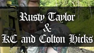 KC and Colton Hicks Fuck Rusty Taylor on the Jobsite