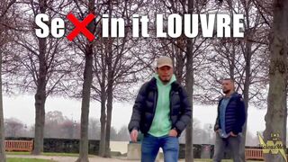 SEX in it LOUVRE - Gay Porn Sex Video