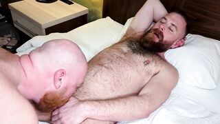 Bearded Ginger guys Logan Stanley and Daddy Cakes LOGANSTANLEY - Gay Porn Sex Video